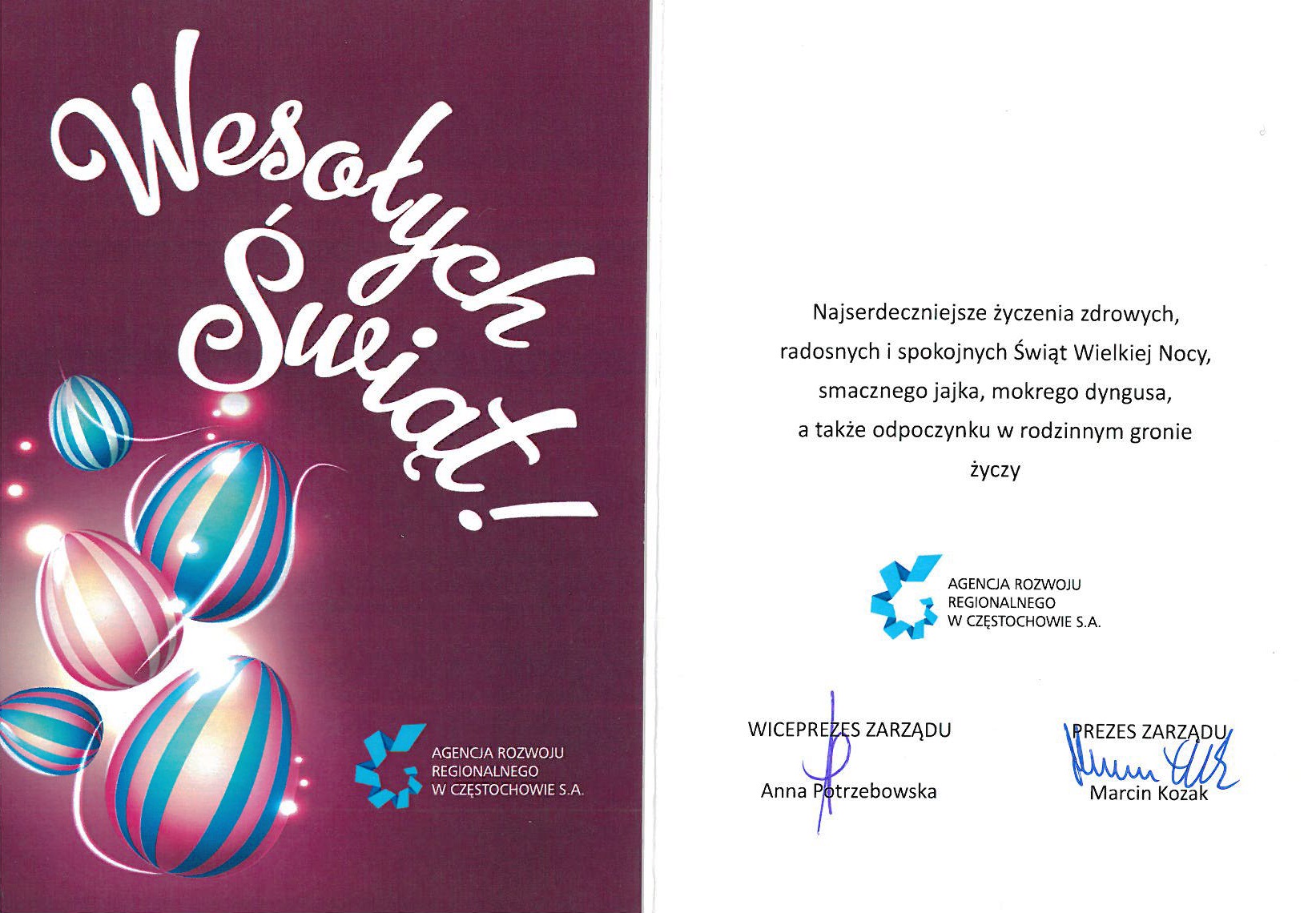 zyczenia wielkanocne 2018